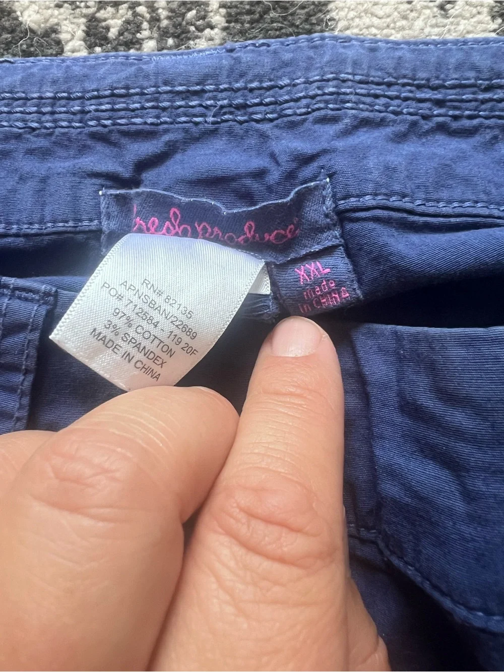 fresh produce Royal Blue Capris